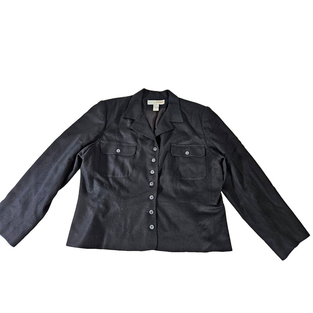 Kathryn DEENE New York Women's Black Jacket Size 18